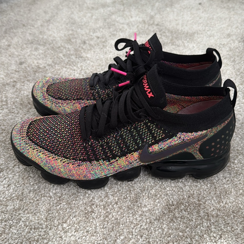 Men’s Nike Air VaporMax 2- Black Multi-Color